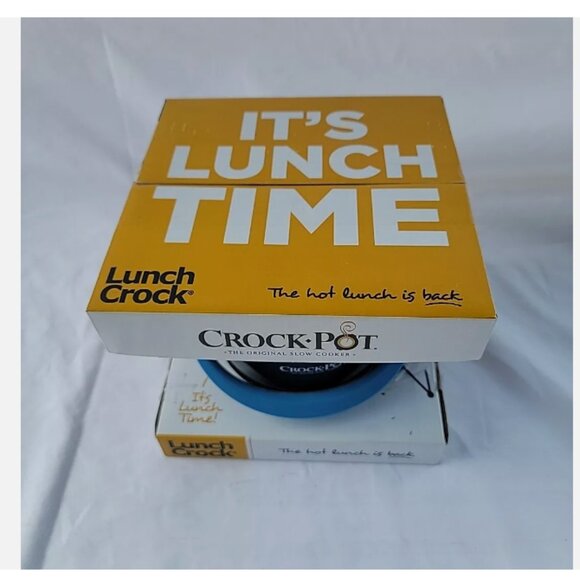 Crock-Pot Lunch Crock Food Warmer 20 Oz. Heat Travel Carry Slow Cooker black - Picture 2 of 4